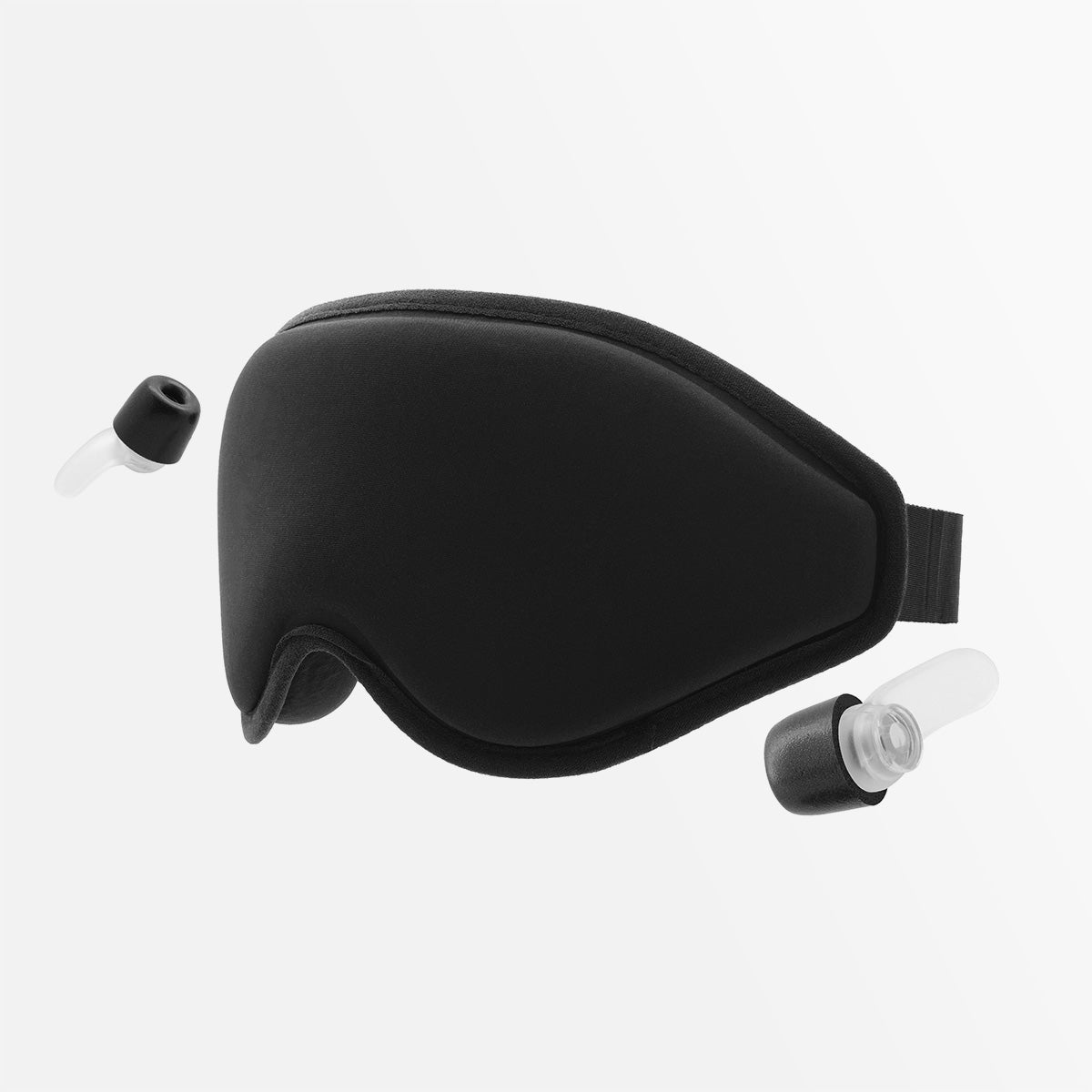 Sleeper Blackout 3D Contoured Eye Mask and Memory-foam Ear Plugs for Improved Sleep for Home and Travel Meditation