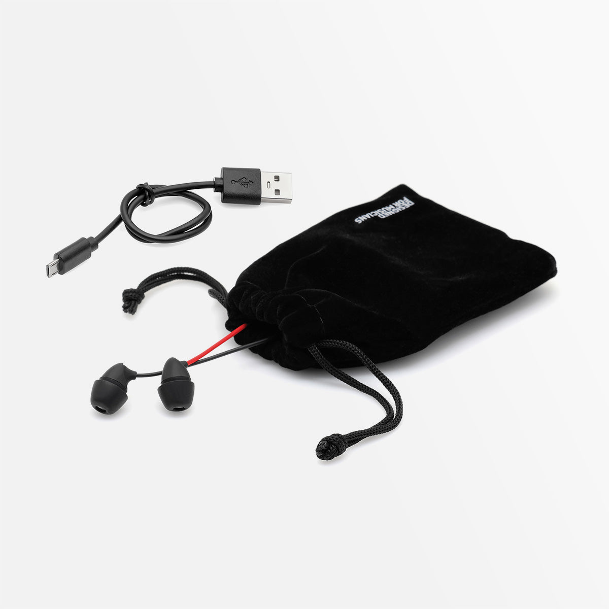 ADV. Sleeper Wireless Bluetooth Neckband Earbuds for Sleeping ASMR Travel Meditation Black