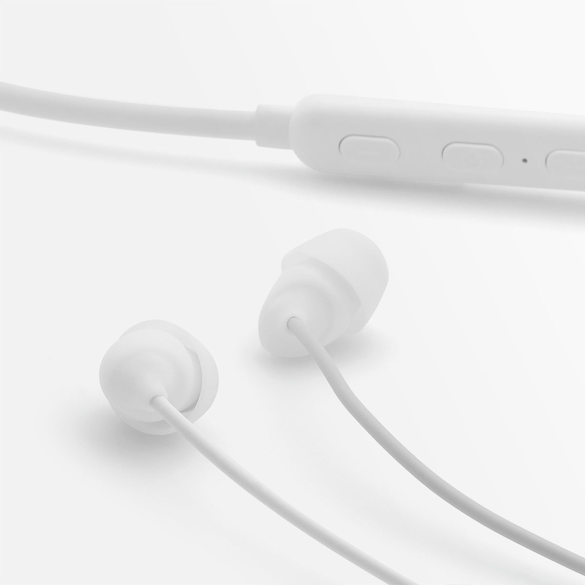 ADV. Sleeper Wireless Bluetooth Neckband Earbuds for Sleeping ASMR Travel Meditation White