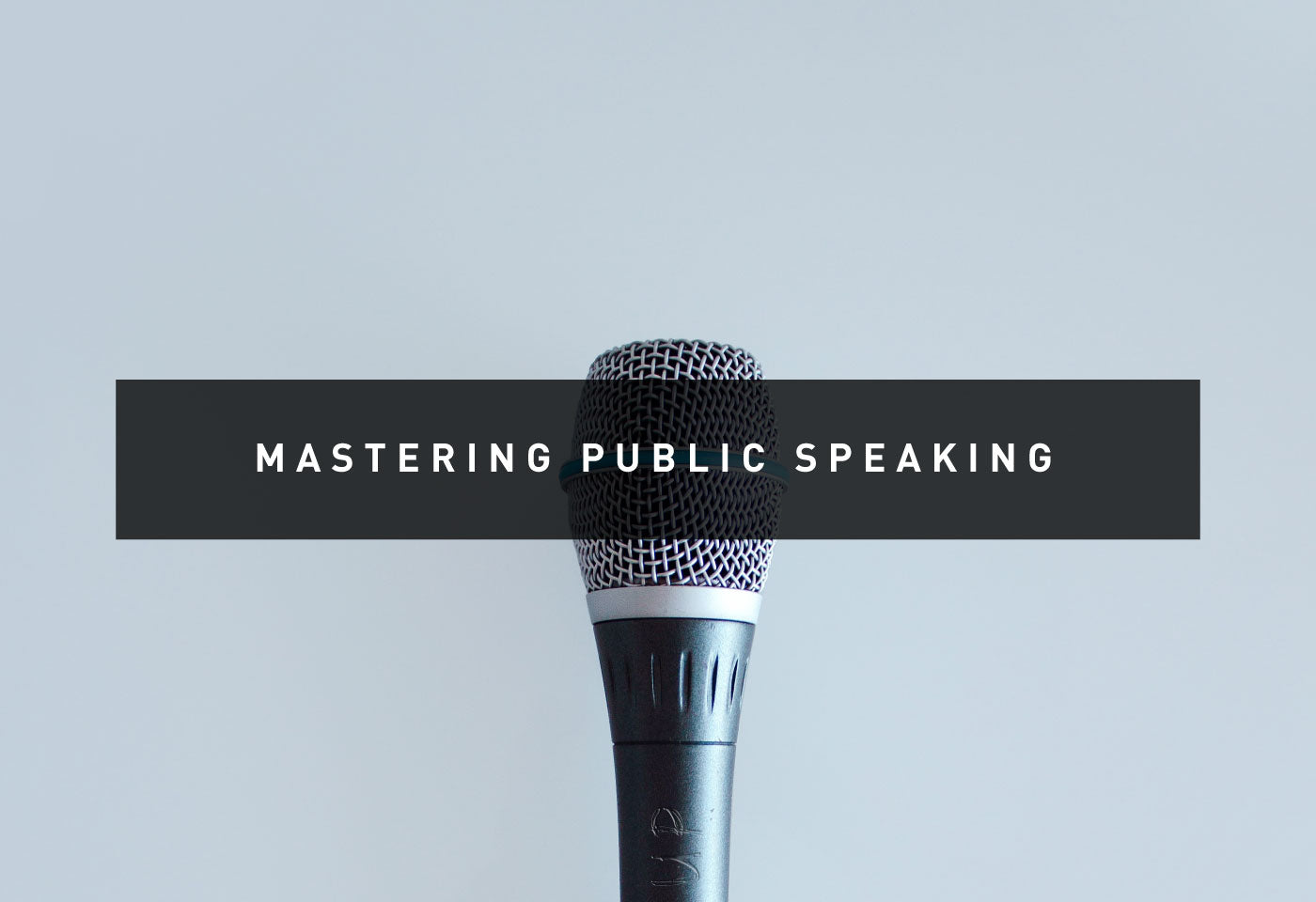 Conquer the Panic of Public Speaking