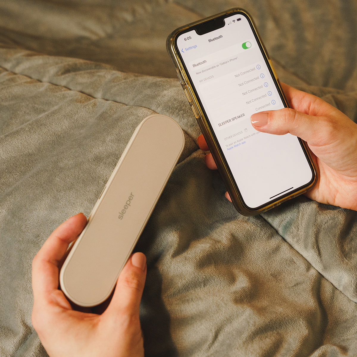 ADV. Sleeper Speaker Bone-conduction Pillow Speaker